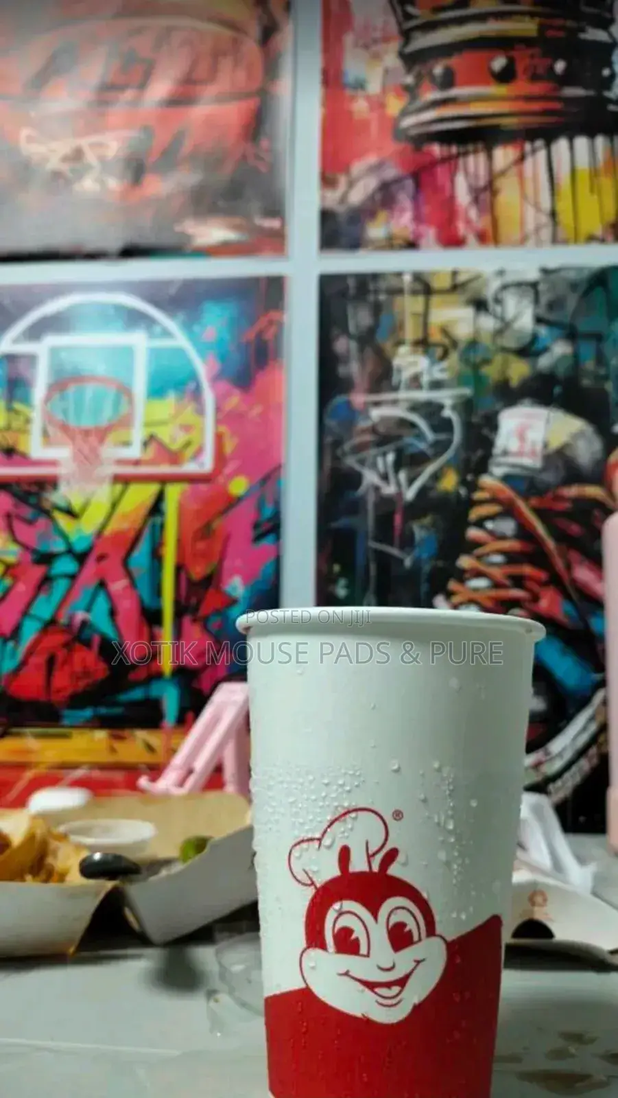 4 PCS Basketball Graffiti Wall Art Canvas - Wall Poster