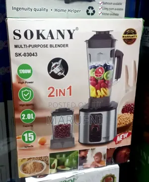 Sokany 2 in 1 Juicer