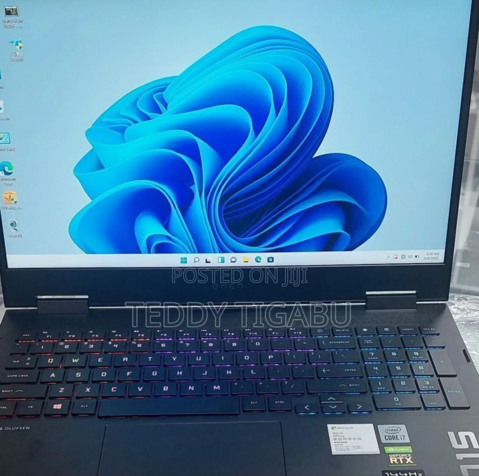 New Laptop HP Omen 15 16GB Intel Core I7 SSD 512GB