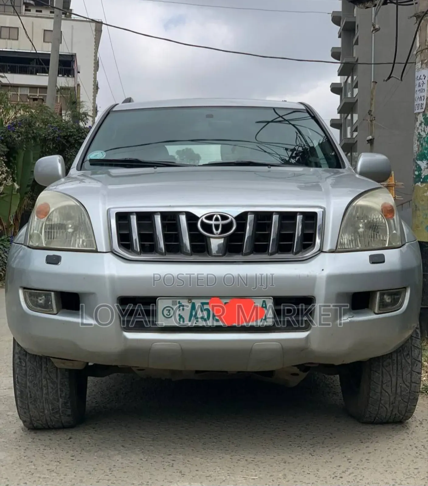 Toyota Land Cruiser Prado 2008 Gray