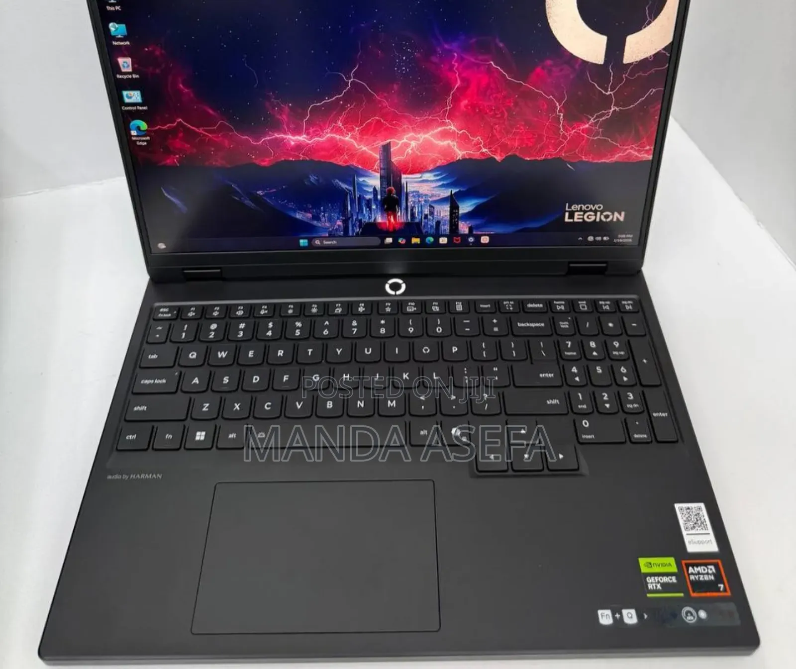 New Laptop Lenovo Legion 5 16GB AMD Ryzen 7 SSD 512GB