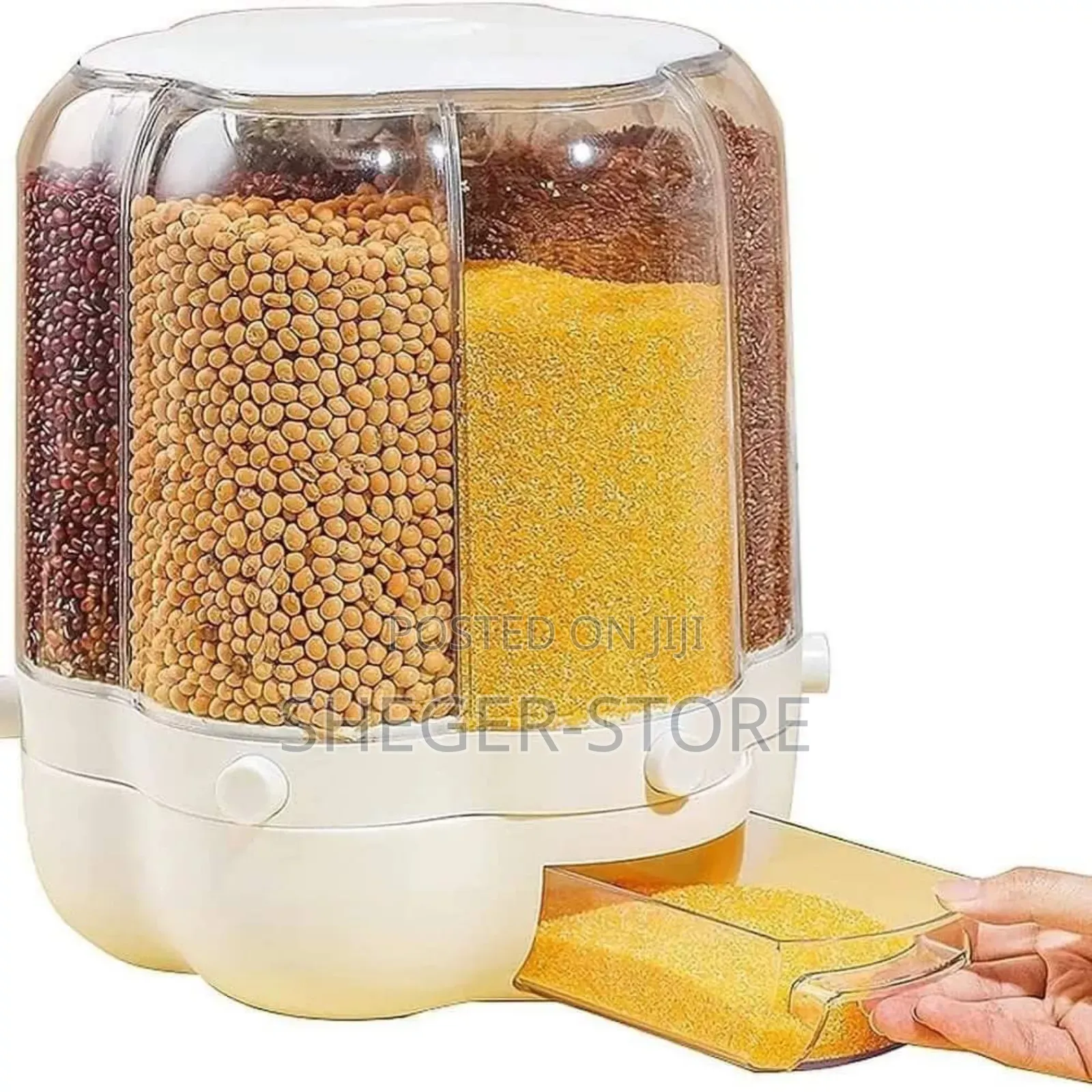Orginal High Class Rotary 6 in 1 Cereal Dispenser