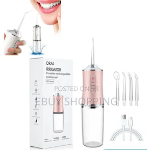 The Hassle-Free, Rechargeable Water Flosser