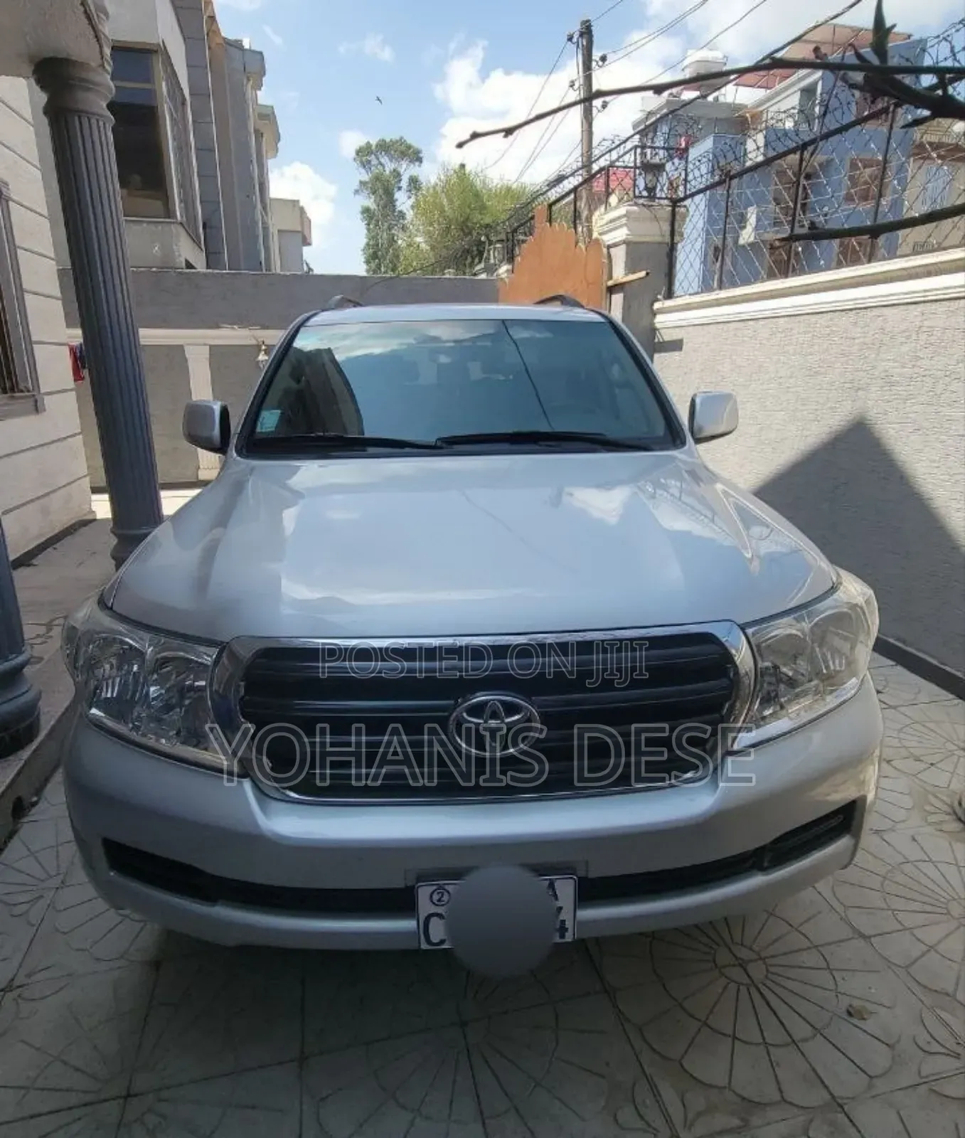 Toyota Land Cruiser 2008 White