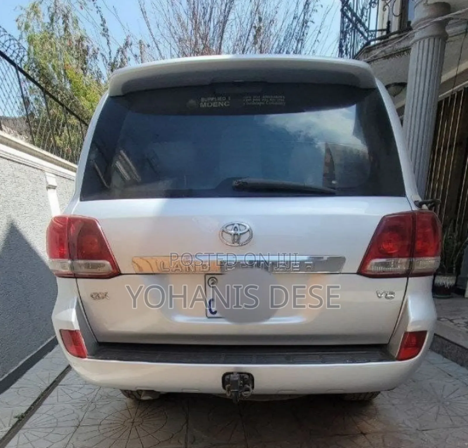 Toyota Land Cruiser 2008 White