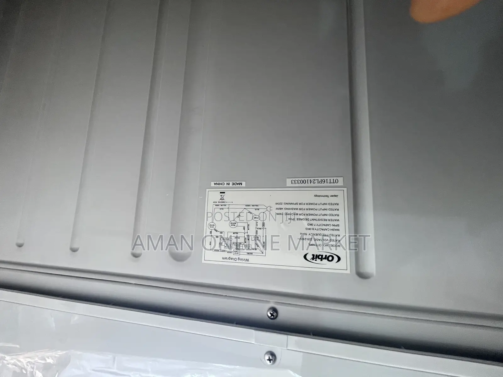 Orbit 16kg Washing Machine