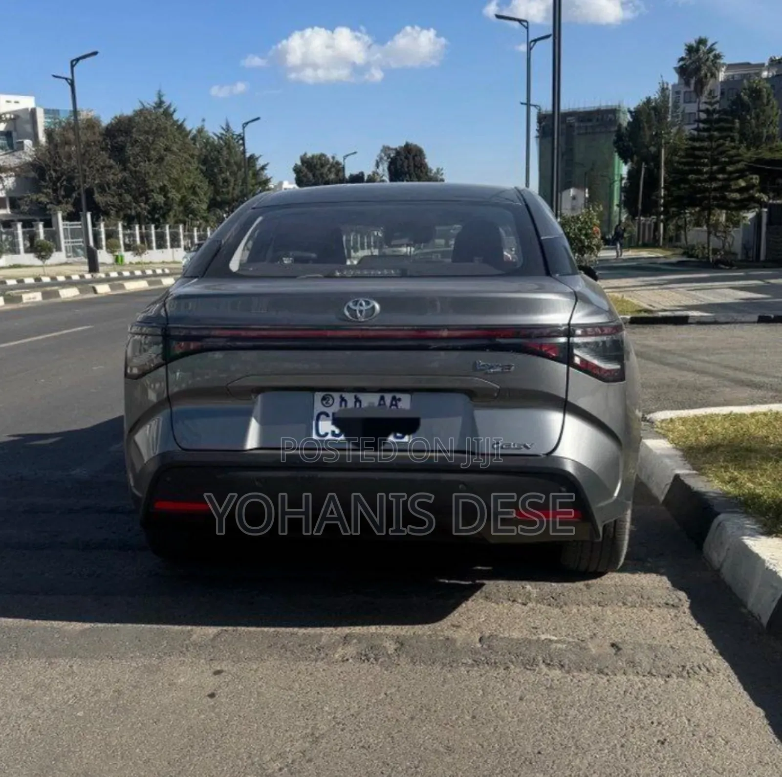 Toyota bZ3 2023 Maroon