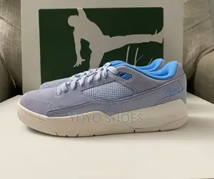 Air Jordan Flight Court Blue Sail Fashion.Shoes