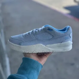 Air Jordan Flight Court Blue Sail Fashion.Shoes