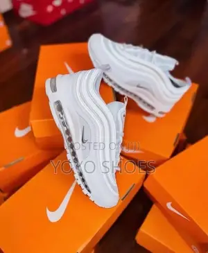 Nike Air Max 97 Triple White Fashion Sneaker