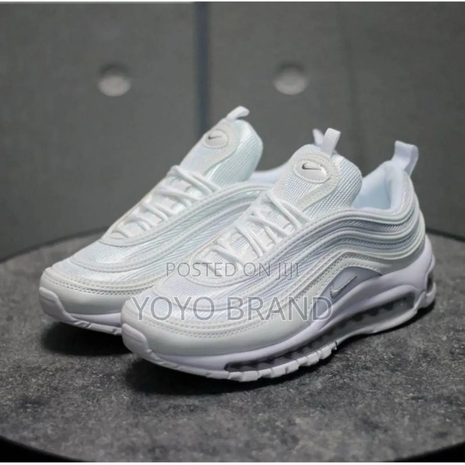 Nike Air Max 97 Triple White Fashion Sneaker