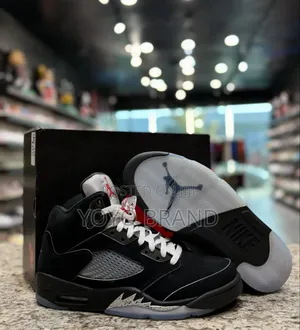 Air Jordan 5 Retro Black Og Reimageined Fashion Shoes