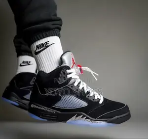 Air Jordan 5 Retro Black Og Reimageined Fashion Shoes