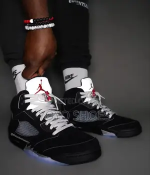 Air Jordan 5 Retro Black Og Reimageined Fashion Shoes
