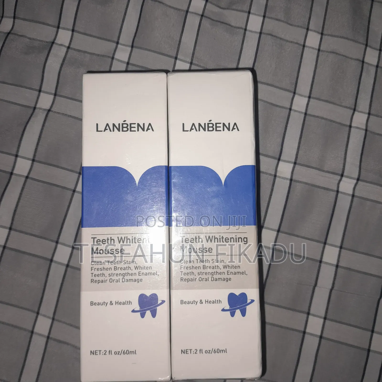 ጥርሶትን እንደ በረዶ ነጭ ያድርጉ በlambena Whitening Mousse