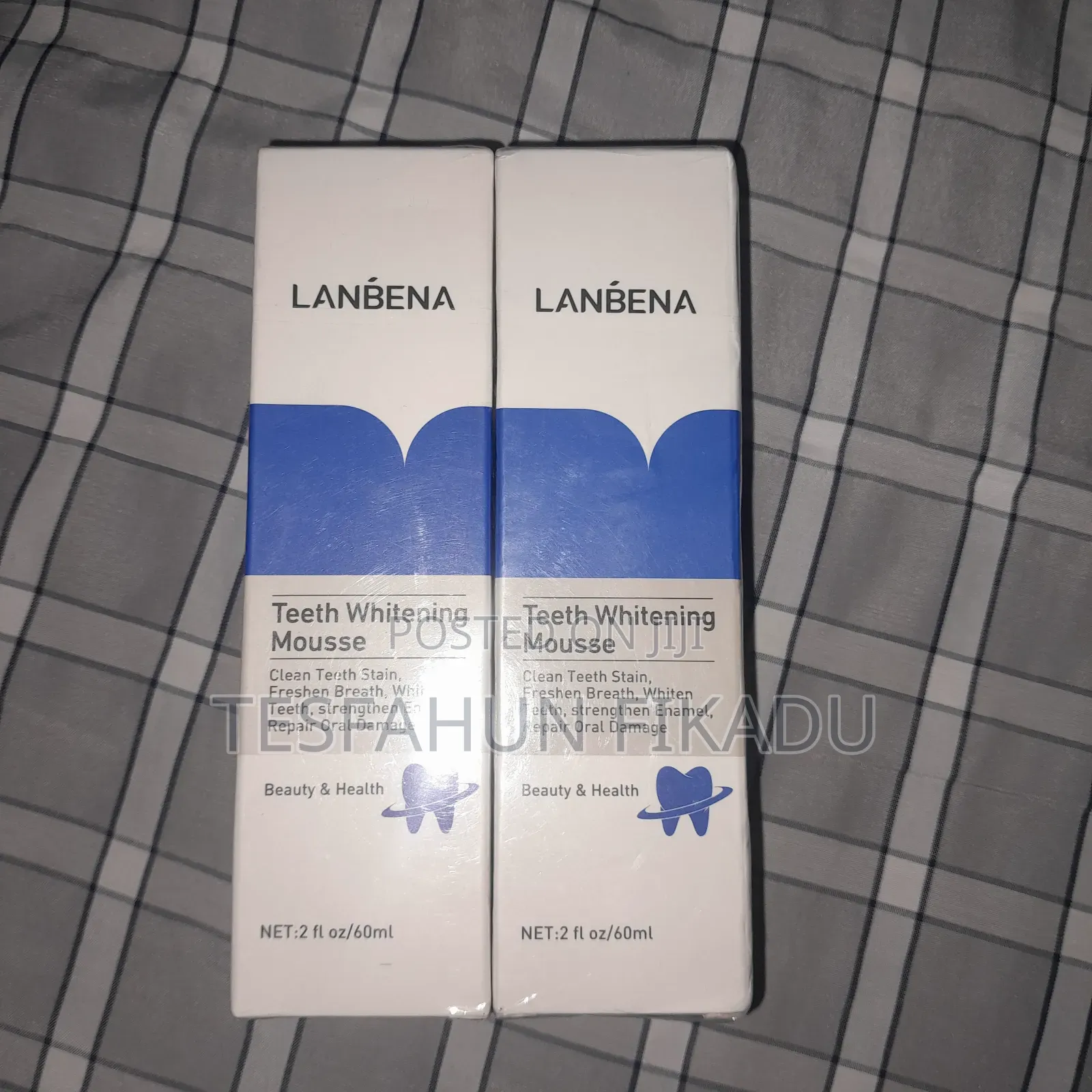 ጥርሶትን እንደ በረዶ ነጭ ያድርጉ በlambena Whitening Mousse