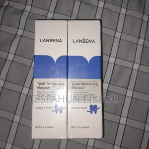 ጥርሶትን እንደ በረዶ ነጭ ያድርጉ በlambena Whitening Mousse