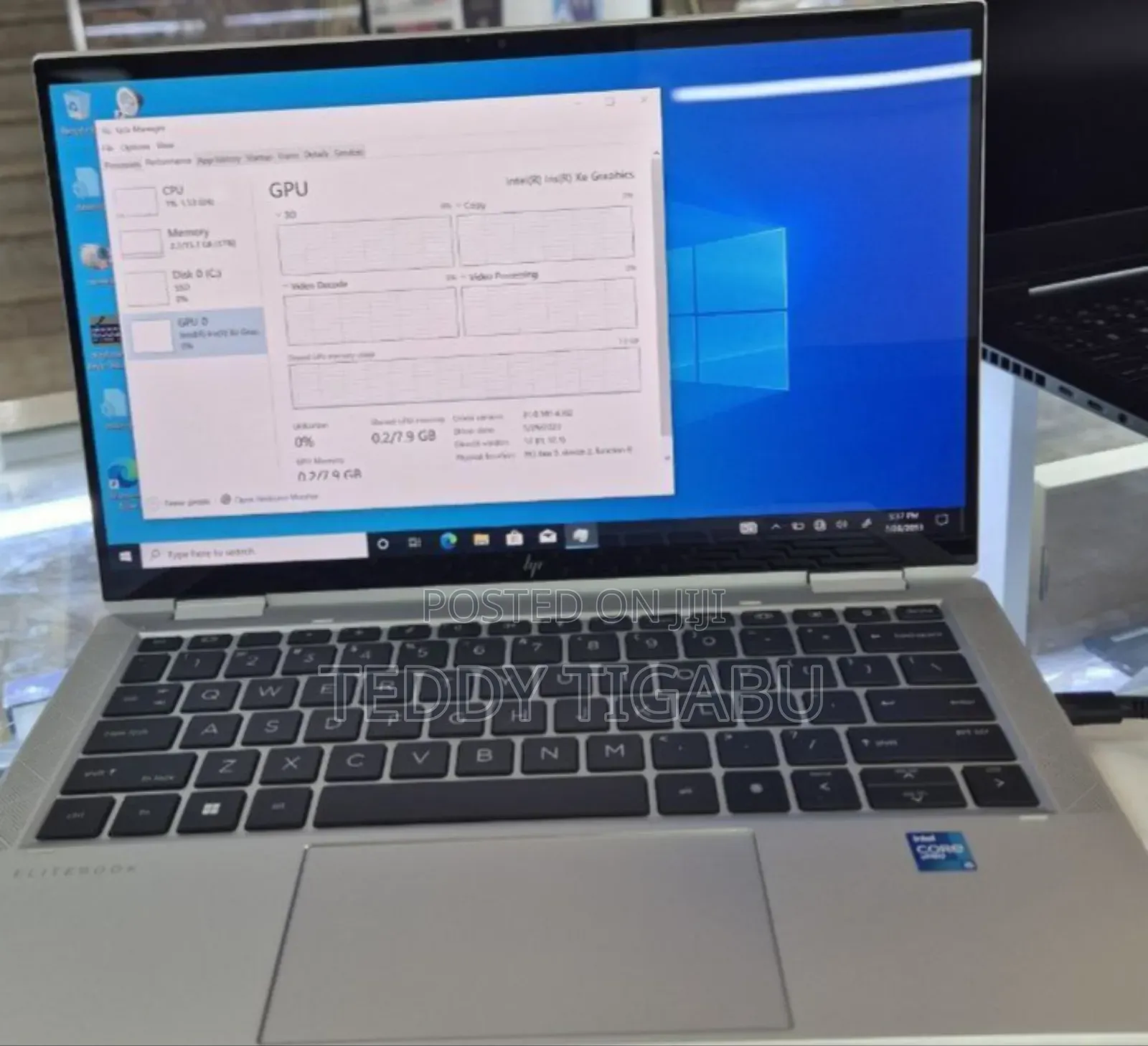 New Laptop HP EliteBook X360 1030 G8 16GB Intel Core I5 SSD 512GB