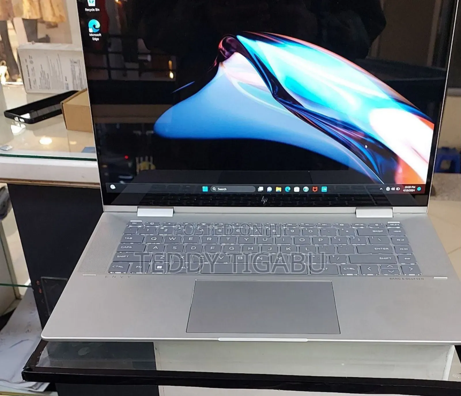 New Laptop HP Envy X360 16GB Intel Core I7 SSD 512GB