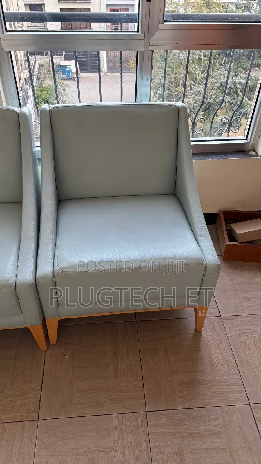 Modern Fabric Lounge Chair