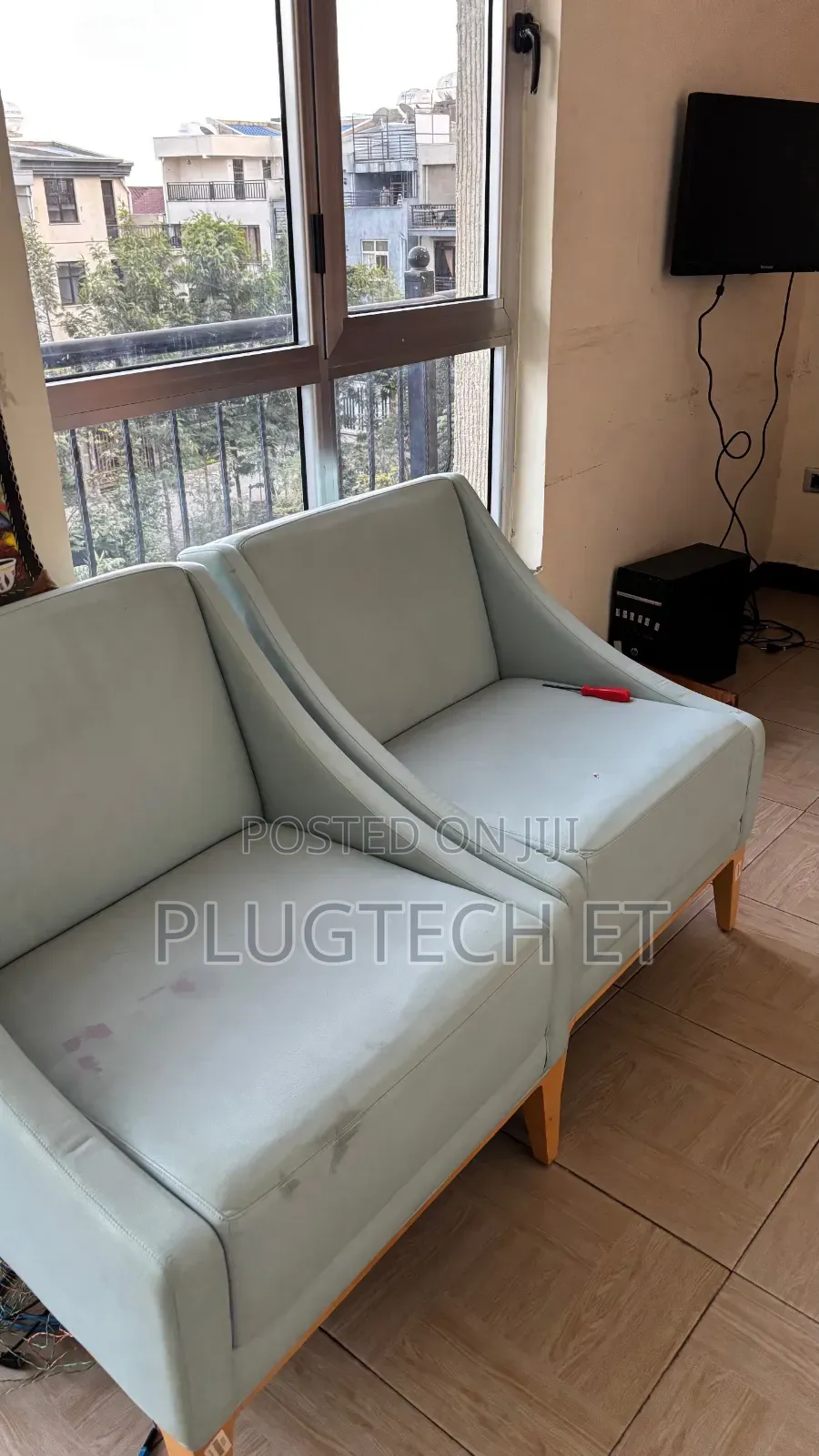 Modern Fabric Lounge Chair