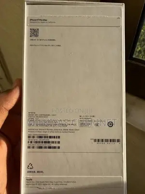 New Apple iPhone 17 Pro Max 256 GB Blue