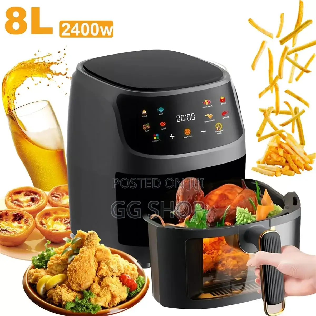Ws Digital 8l Air Fryer