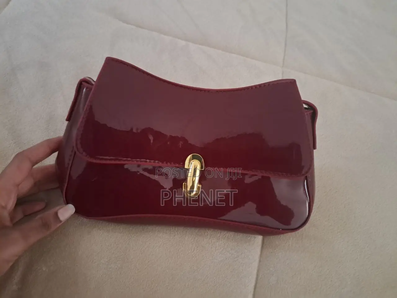 Burgundy Shoulder Bag