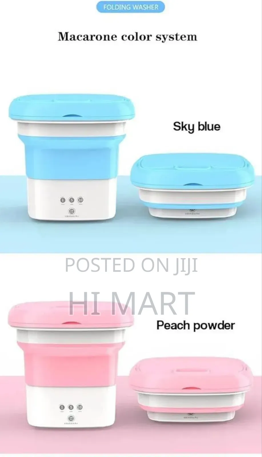 Mini Foldable Washing Machine