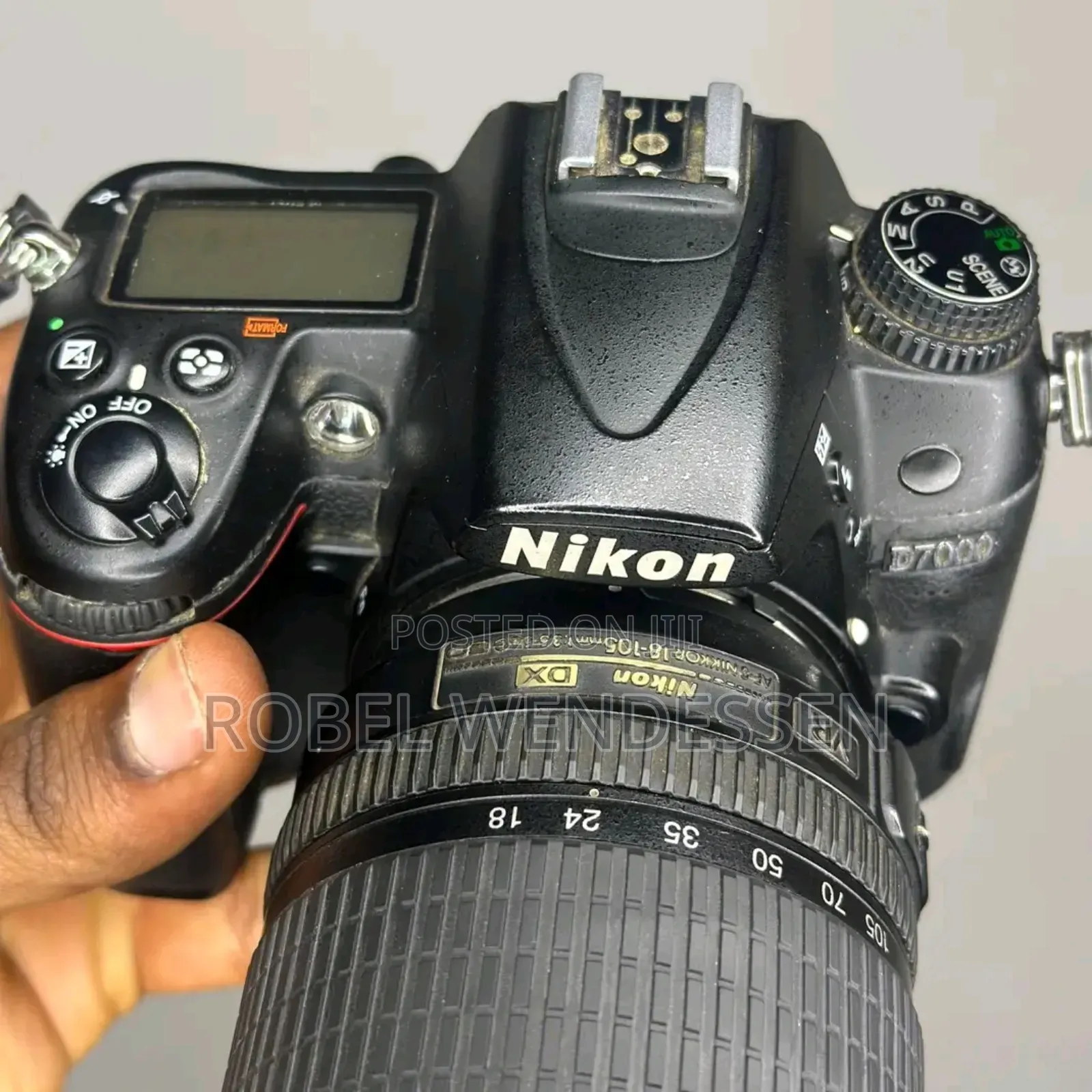 Nikon D7000 Camera 18-105mm Lens