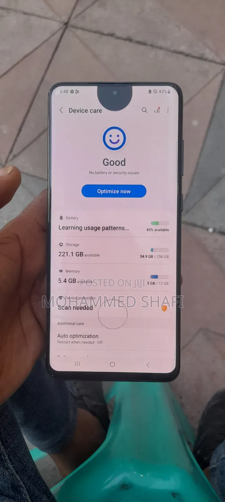 Samsung Galaxy S20 Ultra 5G 256 GB Black