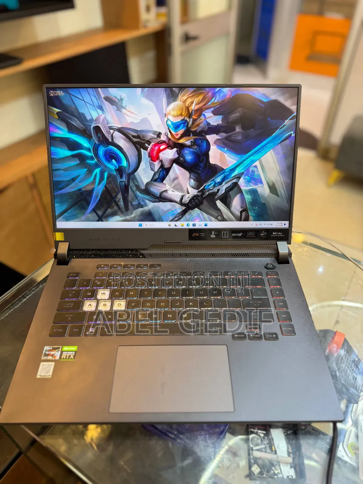 New Laptop Asus 16GB AMD Ryzen 7 SSD 512GB