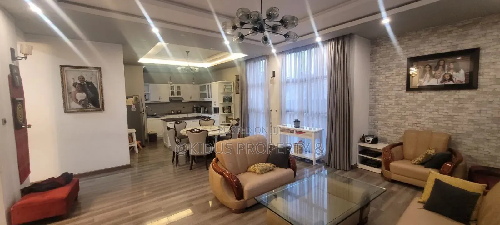 Furnished 5bdrm House in Jemo 2, Nifas Silk-Lafto for rent