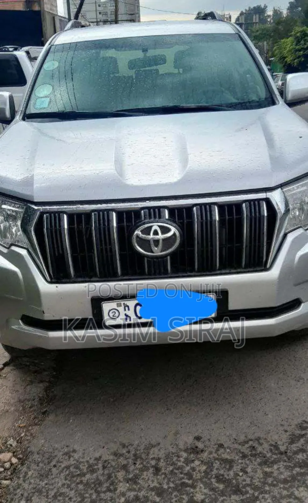 Toyota Land Cruiser Prado 2.8 2019 Silver
