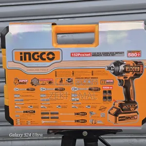 152pcs Cordless Impact Wrench Tools Set