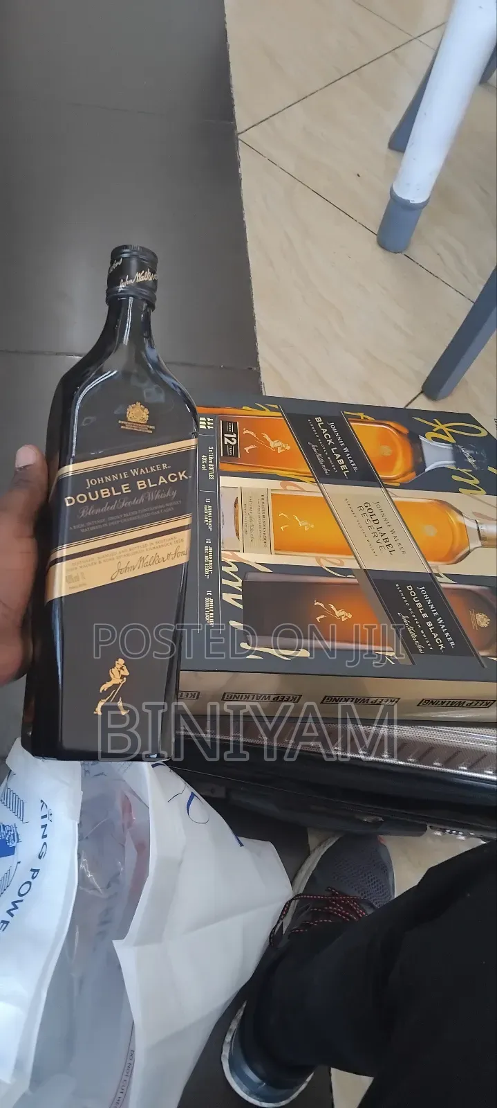 Johnnie Walker Double Black Label Whiskey