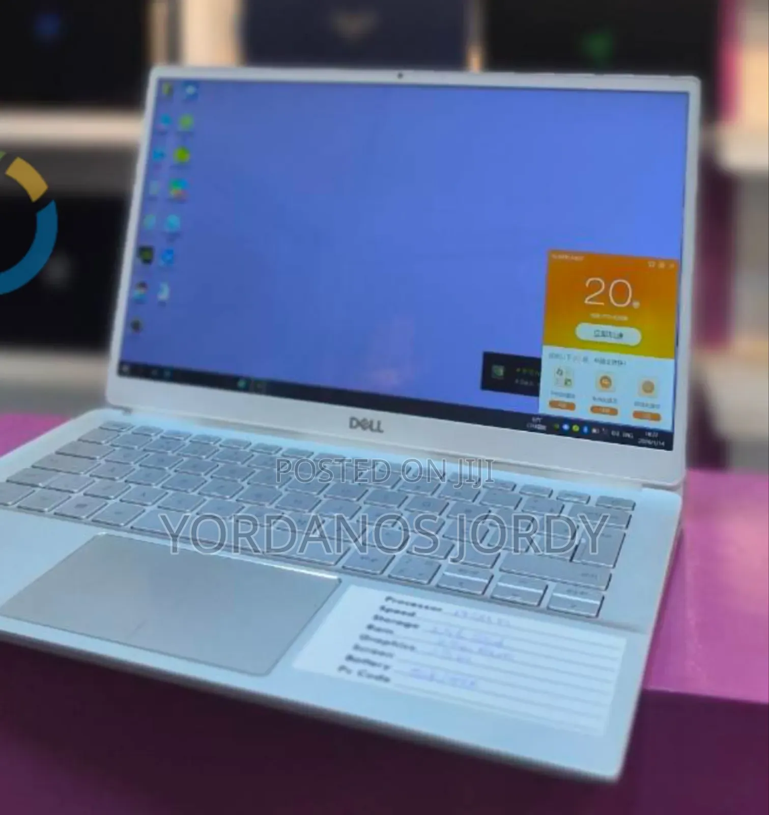 New Laptop Dell Inspiron 14 8GB Intel Core I7 SSD 256GB