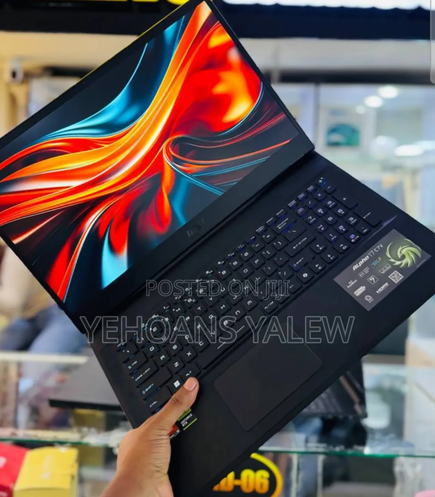 New Laptop MSI Creator 17 B11uh-222 16GB AMD Ryzen 9 SSD 1T