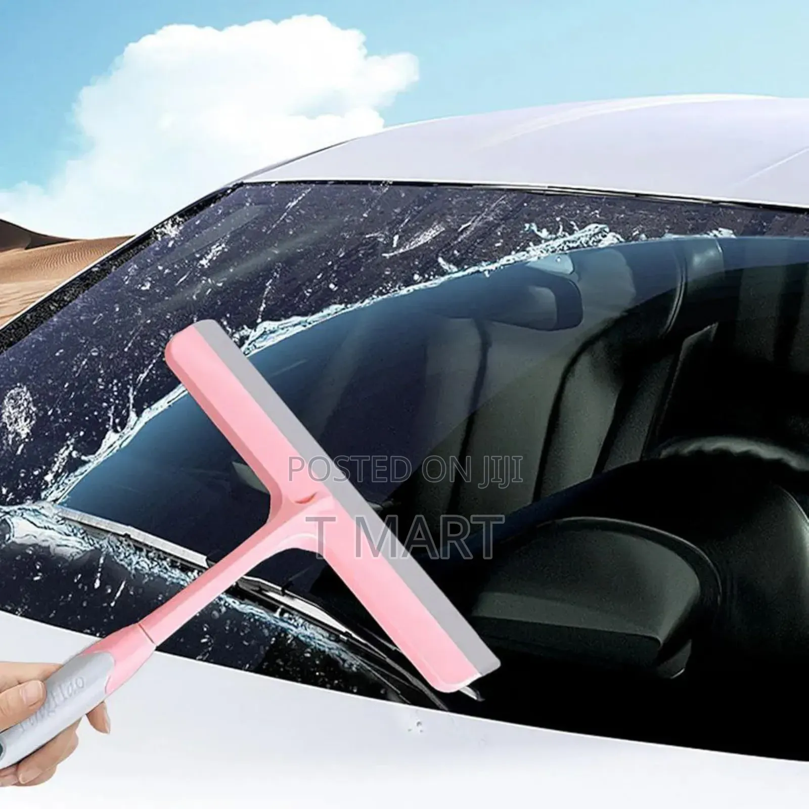 Hand-Held Plastic Window Squeegee