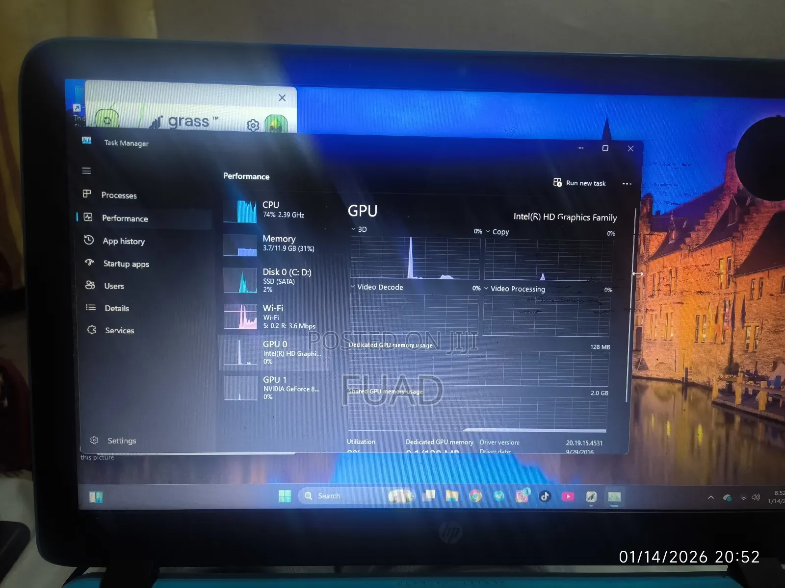 Laptop HP Pavilion 15 12GB Intel Core I5 SSD 500GB