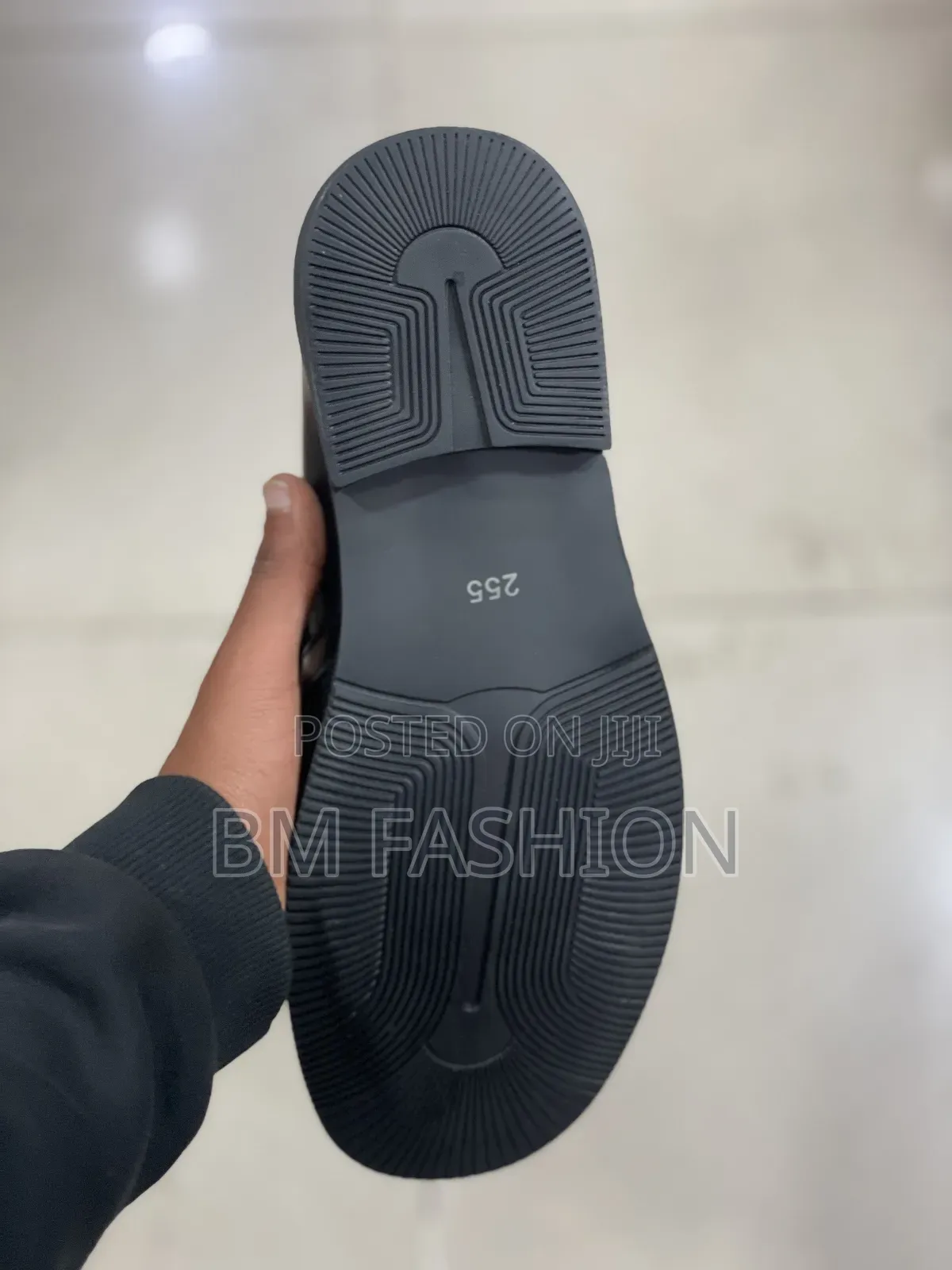 Black Leather and Woven Loafers Authentic Men's Shoes