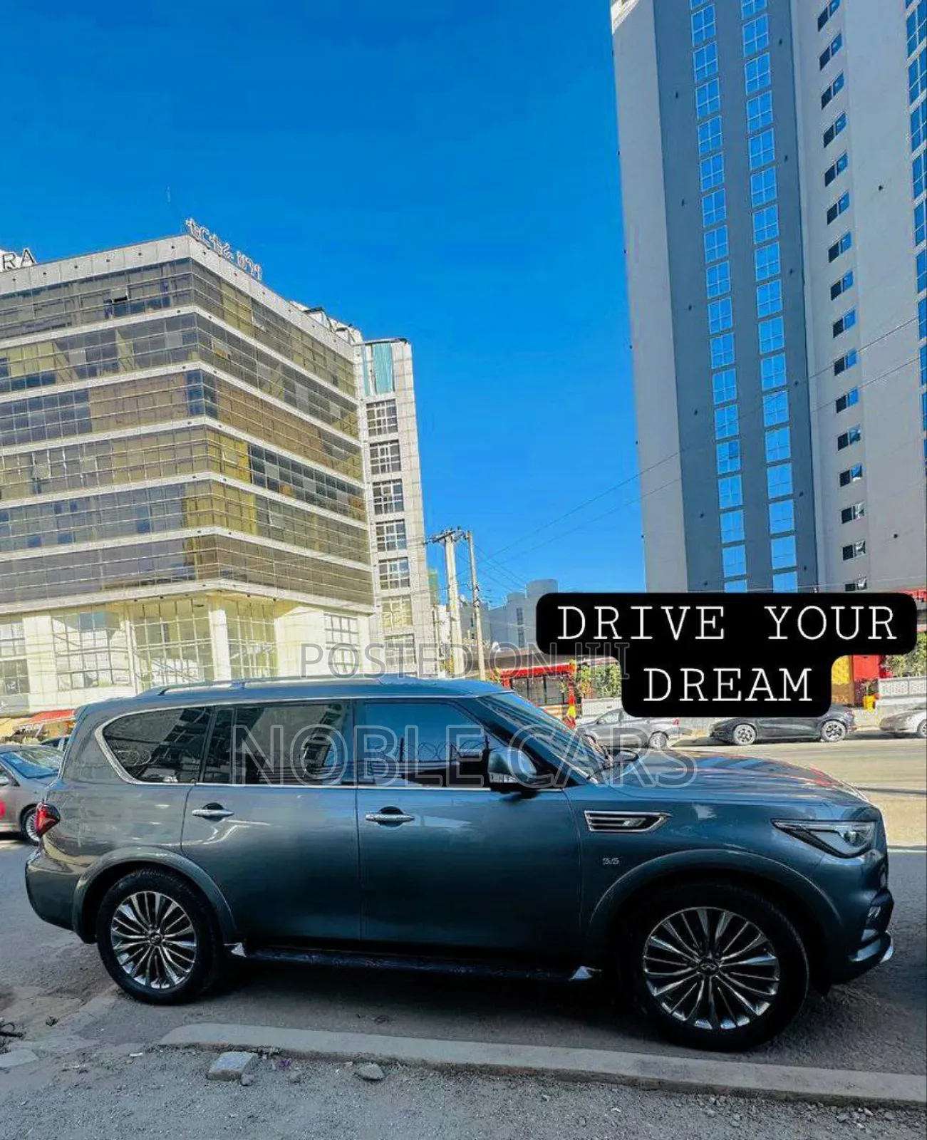 Infiniti QX80 2018 Gray