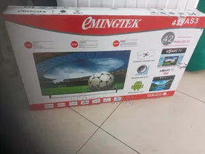 Emingtek 42inch Tv Smart Android Frameless Screen