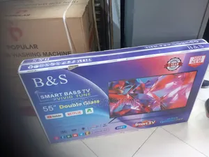 B S 55inch Tv Smart Android Double Glass New 20 25 Model