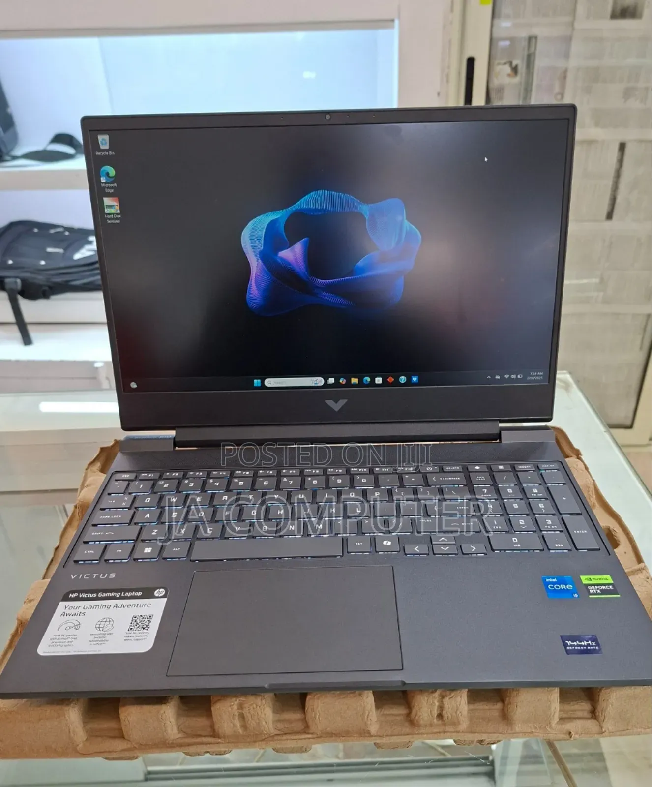 New Laptop HP Victus 16 16GB Intel Core I5 SSD 512GB