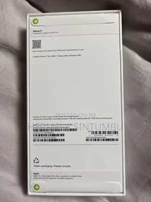 New Apple iPhone 17 256 GB White