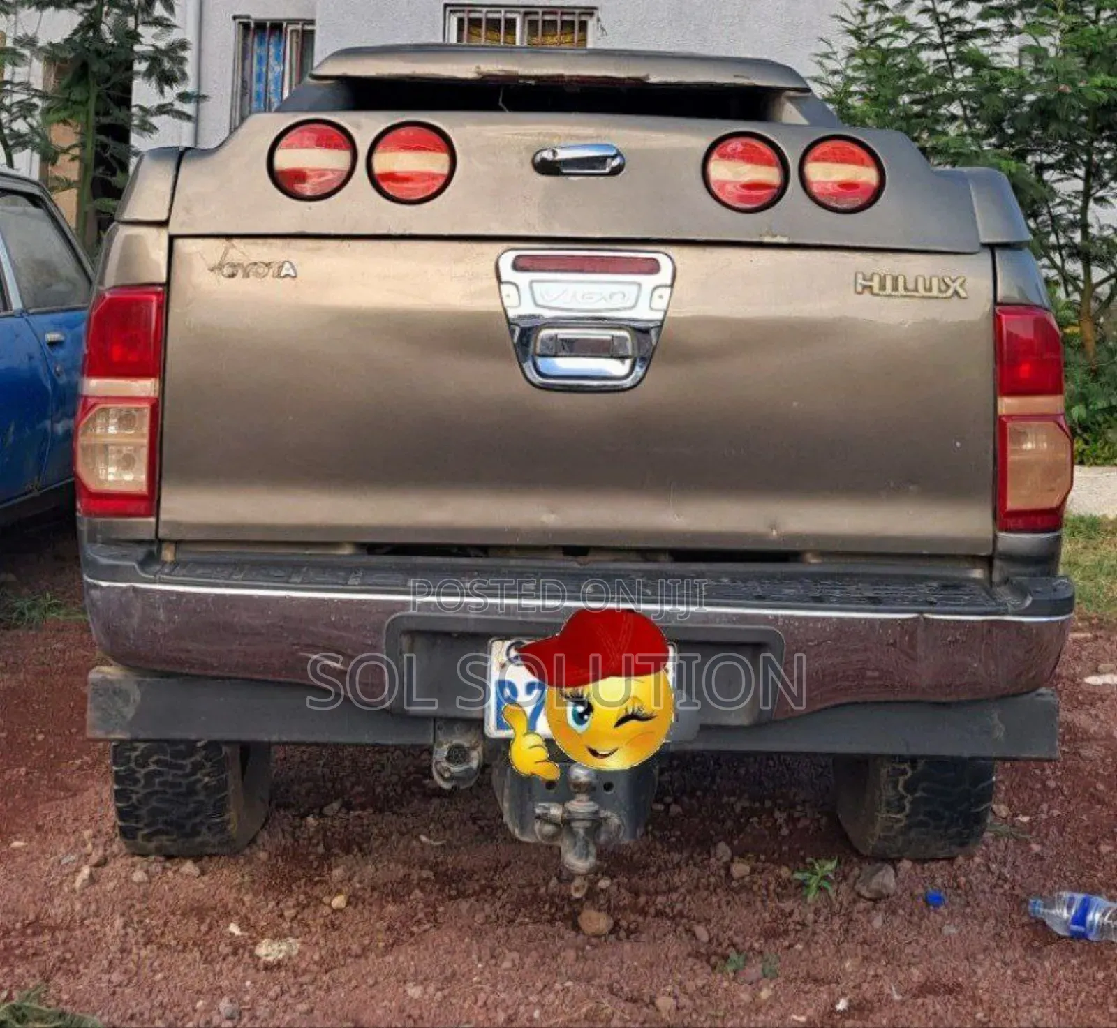 Toyota Hilux 2.5 D-4D Extra Cab 2008 Gray