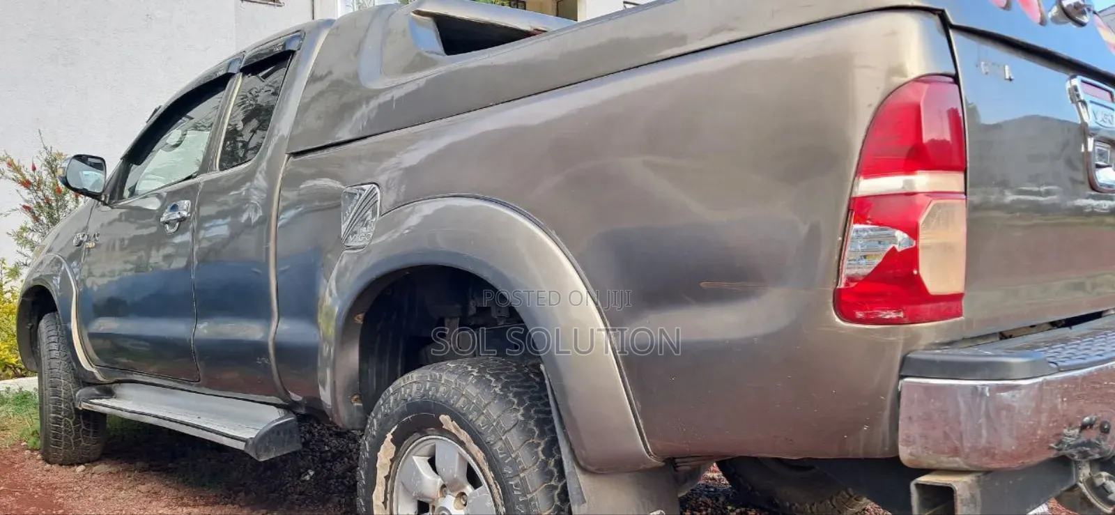 Toyota Hilux 2.5 D-4D Extra Cab 2008 Gray