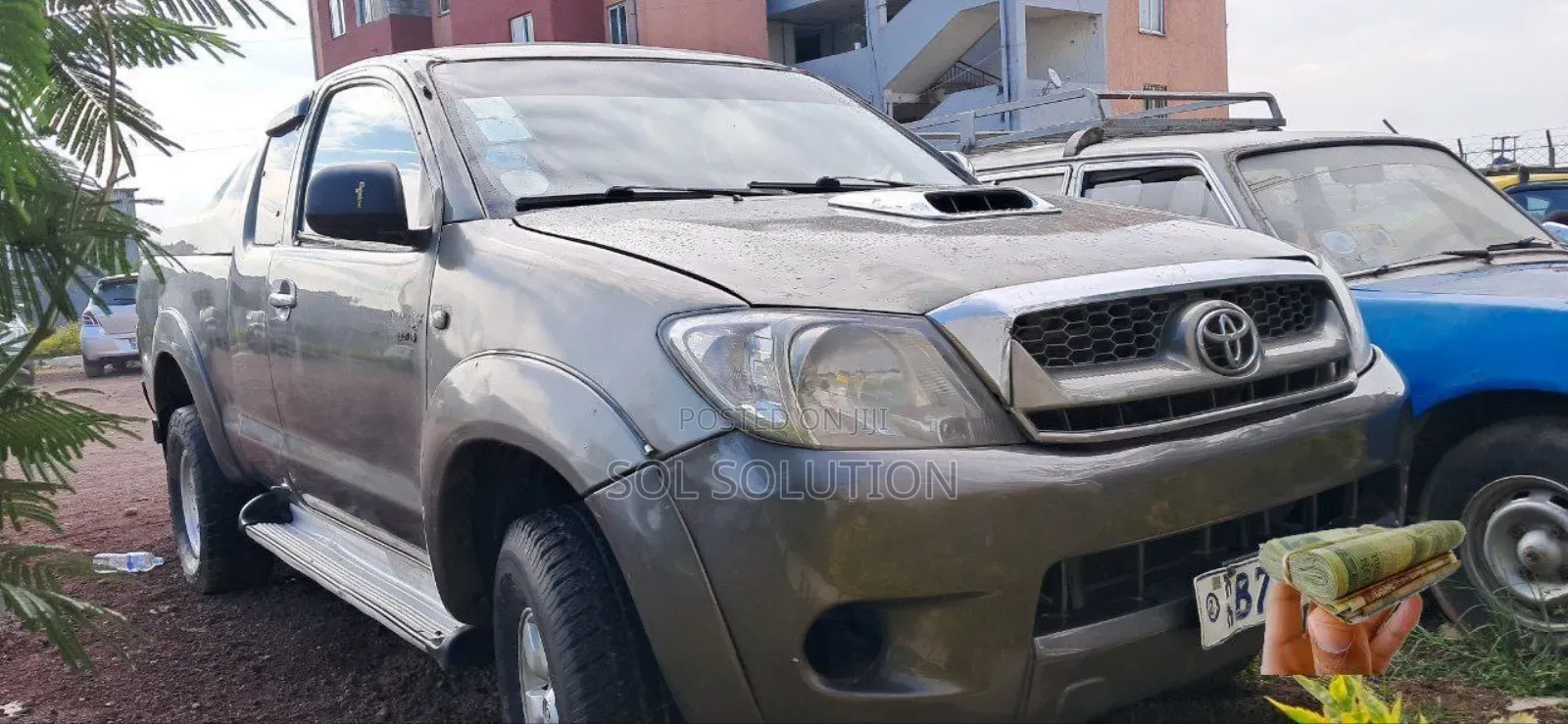 Toyota Hilux 2.5 D-4D Extra Cab 2008 Gray