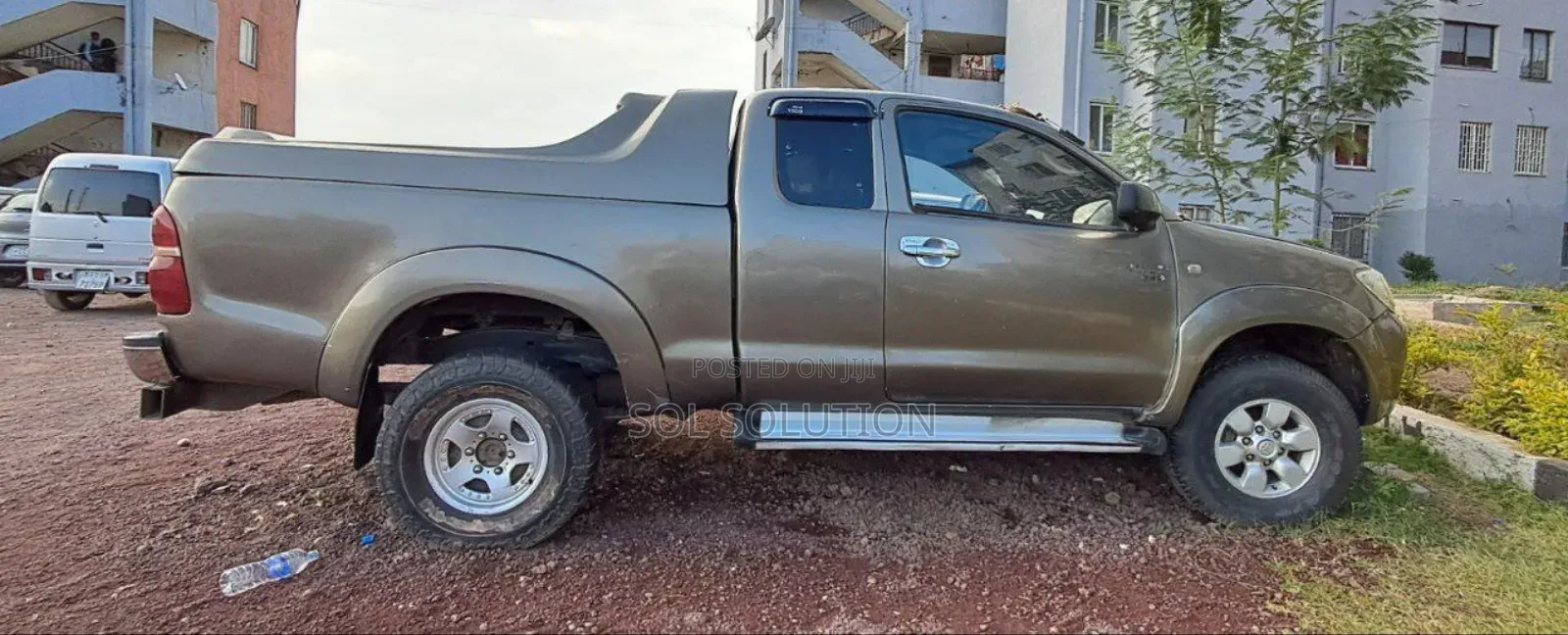 Toyota Hilux 2.5 D-4D Extra Cab 2008 Gray